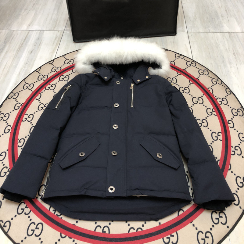 Moose剪刀羽绒服06款05款男女同款情侣外套狐狸毛领户外滑雪装 9