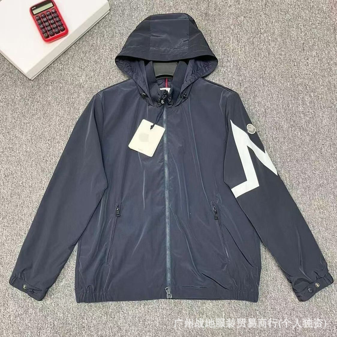 跨境高版本外贸M玛雅黑色经典羽绒服白鸭绒舒适保暖防寒连帽外套 21