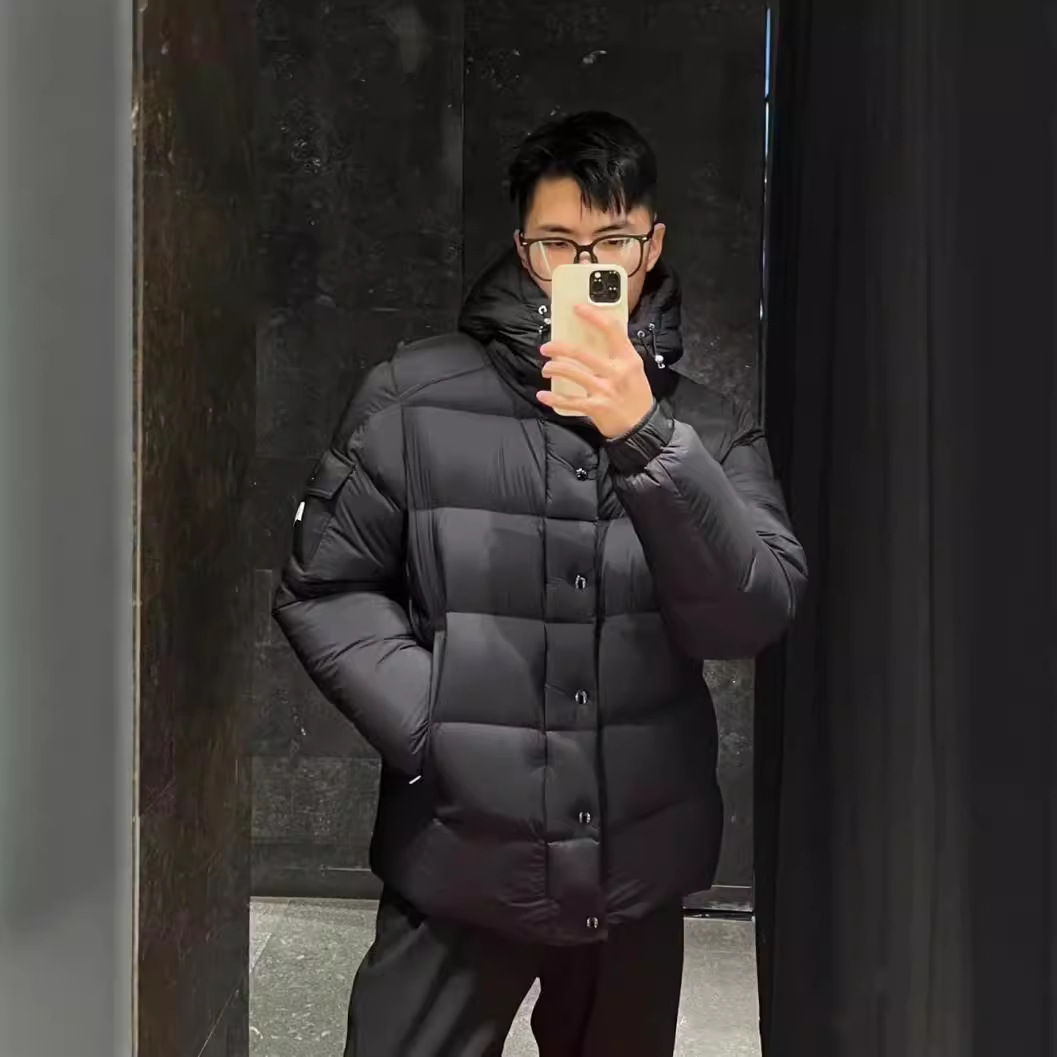 高版本蒙家哑光雾面玛雅Vezere连帽可拆卸男女同款羽绒服防寒保暖 4