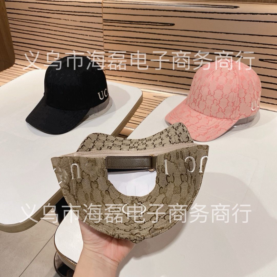 跨境韩版秋冬季男女款刺绣棒球帽防晒字母鸭舌帽圆标提花遮阳帽 3