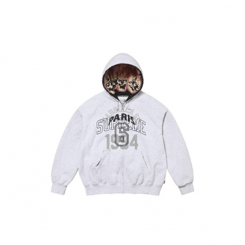高版本supreme25SS 潮牌HOODED SWEATSHIRT 大LOGO加绒帽衫卫衣 10