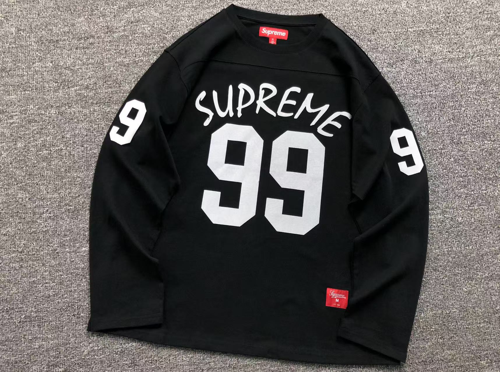 25FW SUPreme贴布BIG LOGO刺绣加绒重磅连帽卫衣男爆款秋冬款纯色 83