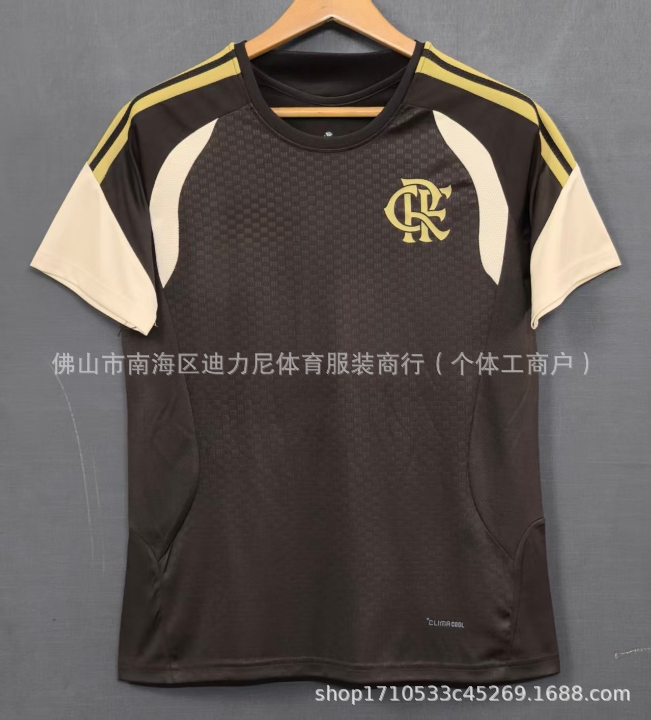 2627弗拉门戈训练服黑灰