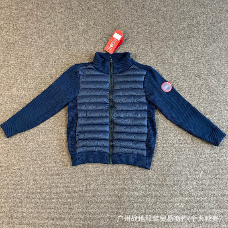 新款高端正确版大鹅大口袋男女情侣派克棉服连帽加厚保暖防风外套 44