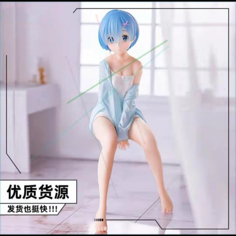 Re从零开始的异世界生活周边猫耳雷姆樱花蕾姆手办拉姆美少女摆件 19