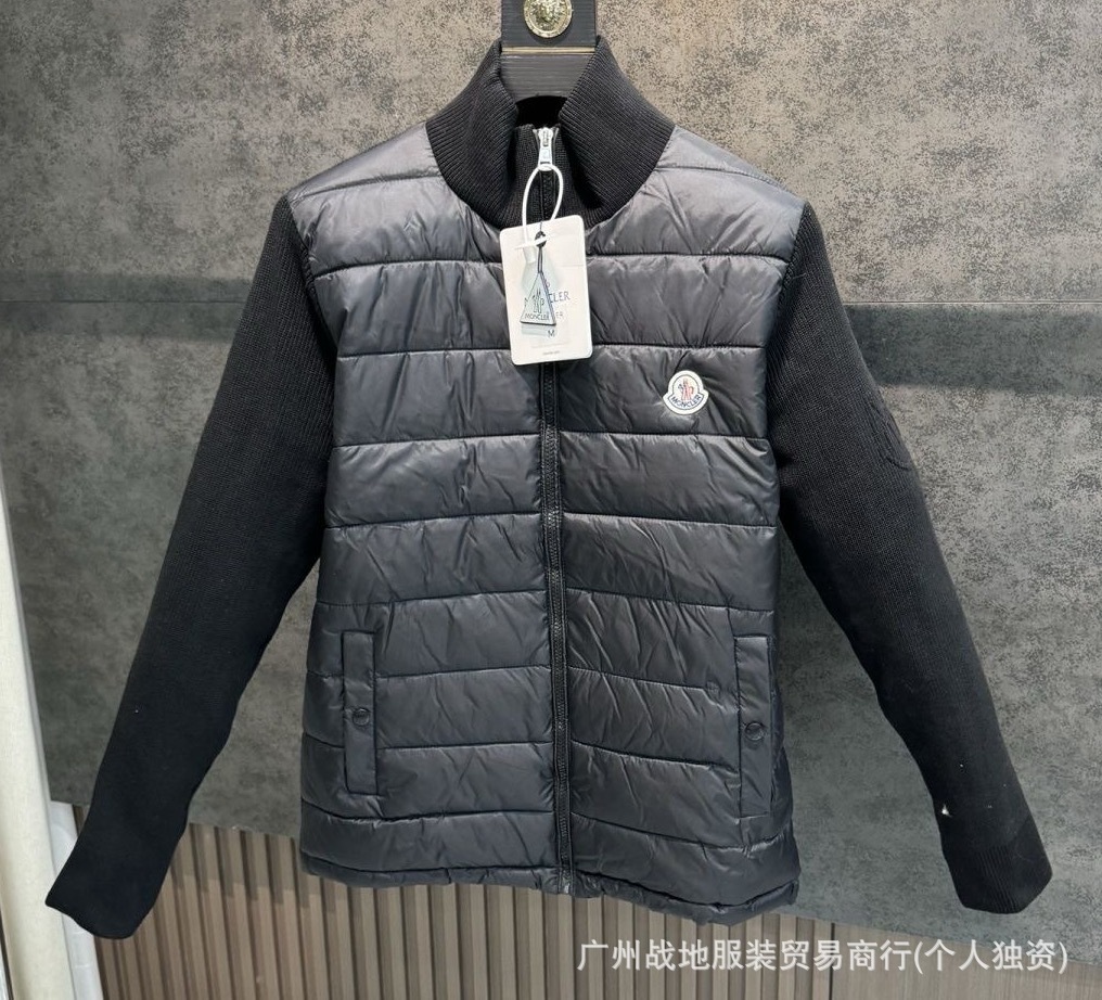 跨境高版本外贸M玛雅黑色经典羽绒服白鸭绒舒适保暖防寒连帽外套 18