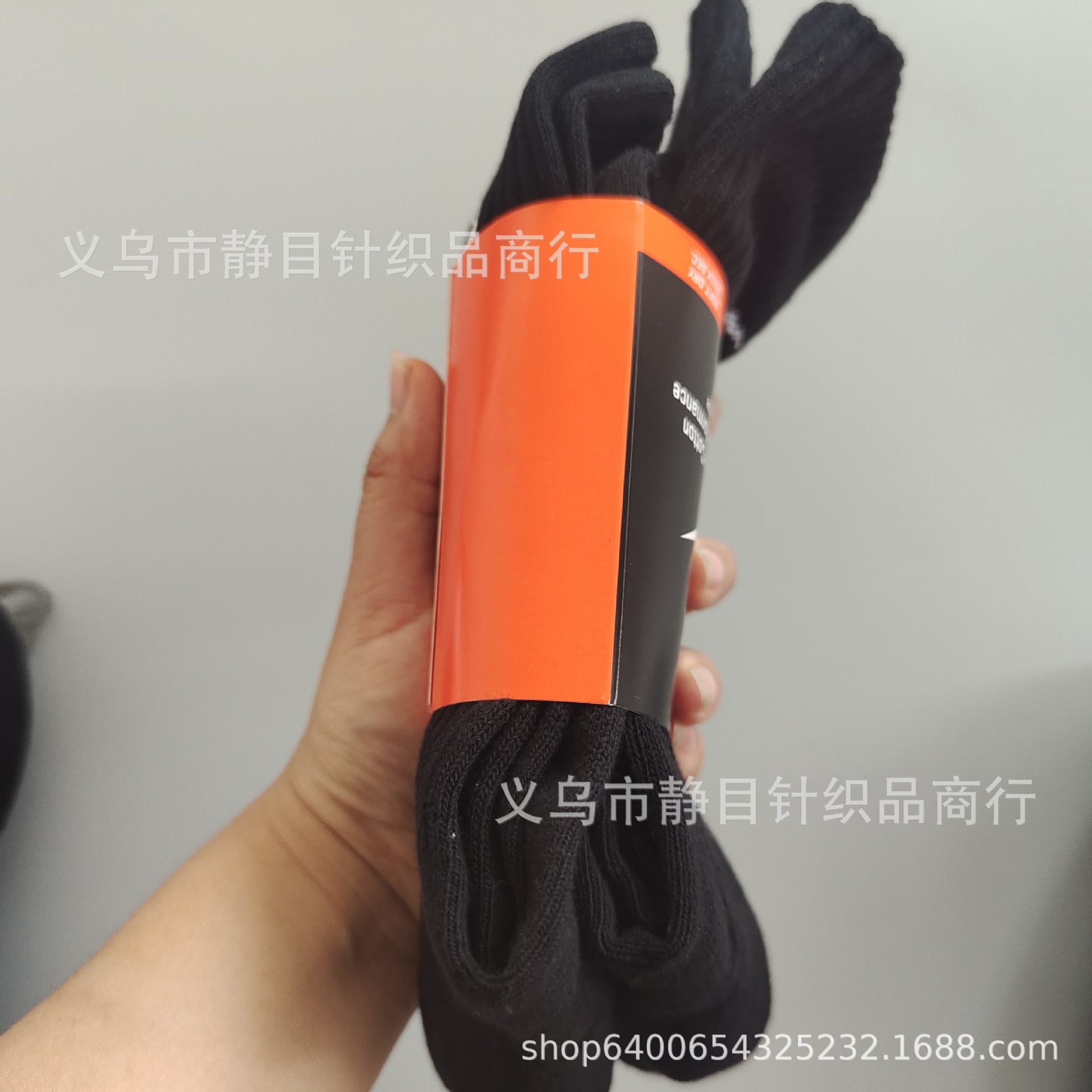 苏万耐剋斯特中筒袜加厚毛巾底薄款篮球袜三双装长筒中筒短筒袜子 12