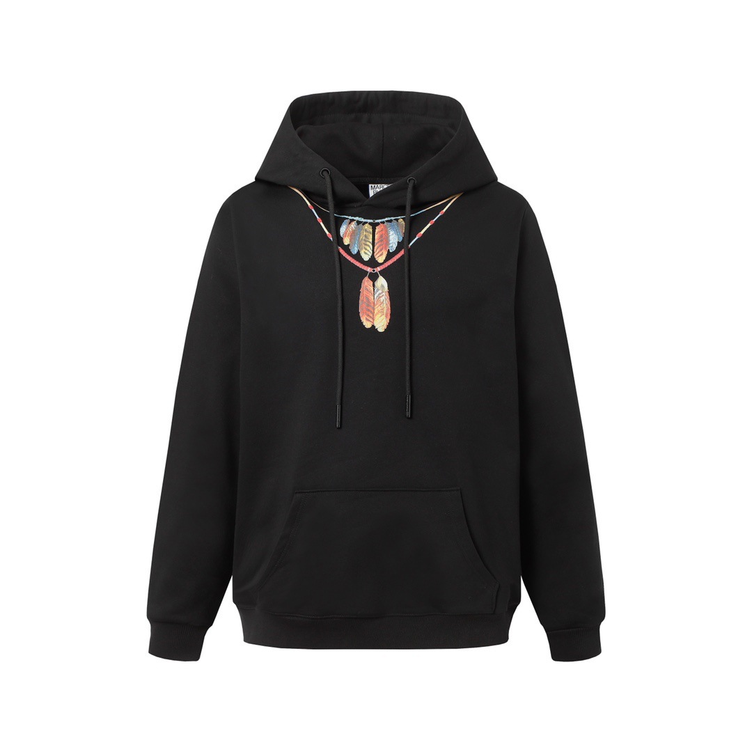 B081·彩色金色印花·连帽