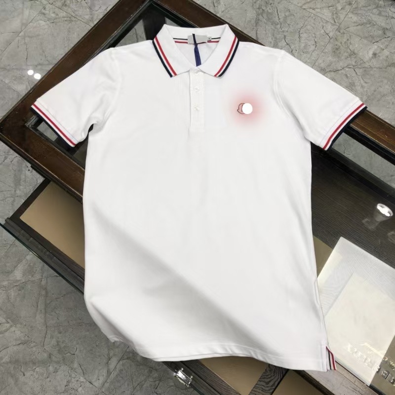 跨境外贸夏季新款小m口淼男士polo衫短袖 翻领m家T恤男休闲 3