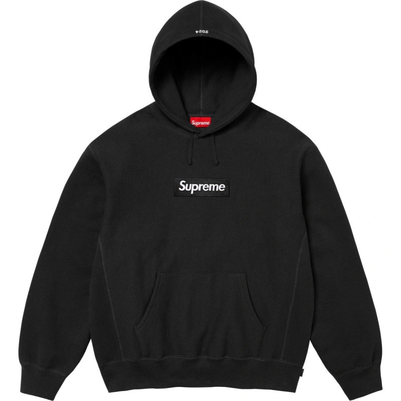 高版本supreme25SS 潮牌HOODED SWEATSHIRT 大LOGO加绒帽衫卫衣 92