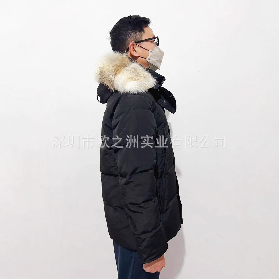 Palm Moose #29 Men Canada Coyote Fur Wyndham Down Jacket 4