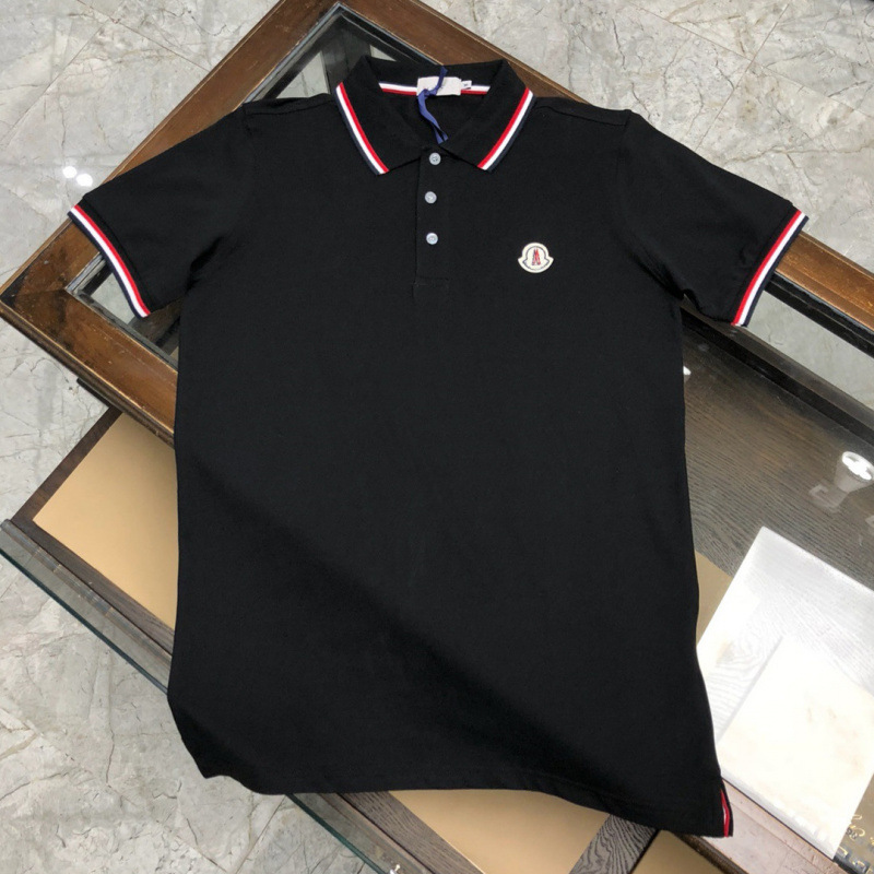 跨境外贸夏季新款小m口淼男士polo衫短袖 翻领m家T恤男休闲 7