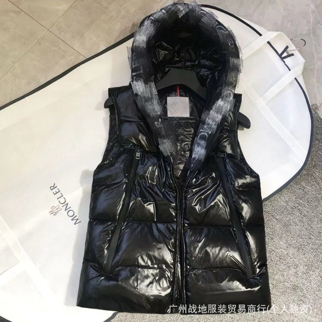 跨境高版本外贸M玛雅黑色经典羽绒服白鸭绒舒适保暖防寒连帽外套 14
