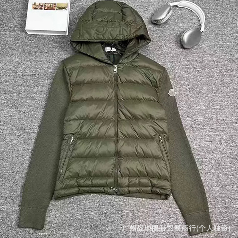 跨境高版本外贸M玛雅黑色经典羽绒服白鸭绒舒适保暖防寒连帽外套 51