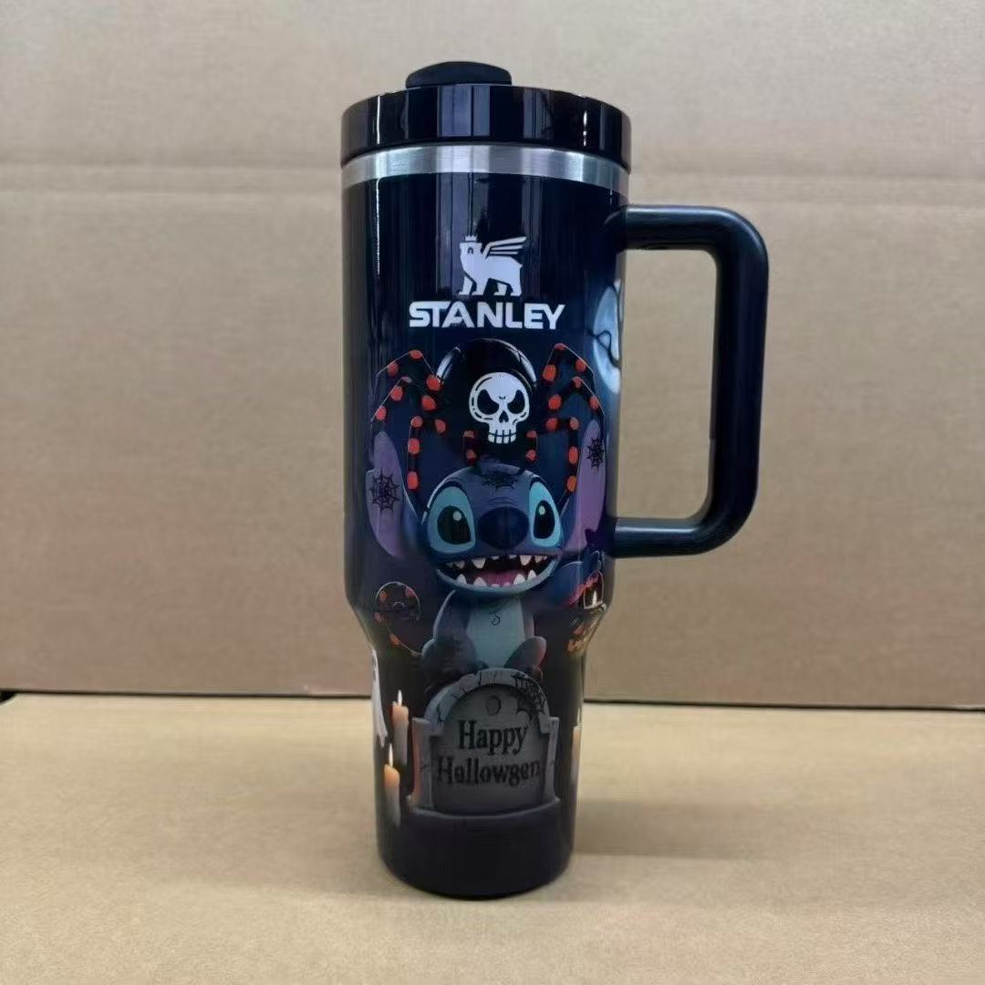 STANLEY海外原版不锈钢吸管杯美版大容量保温杯冷水杯子女冰霸杯 49