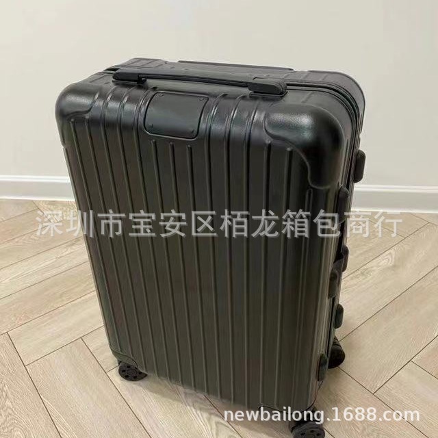 R家新内饰Essential旅行箱拉杆箱行李箱超轻PC拉链密码万向轮高版 18
