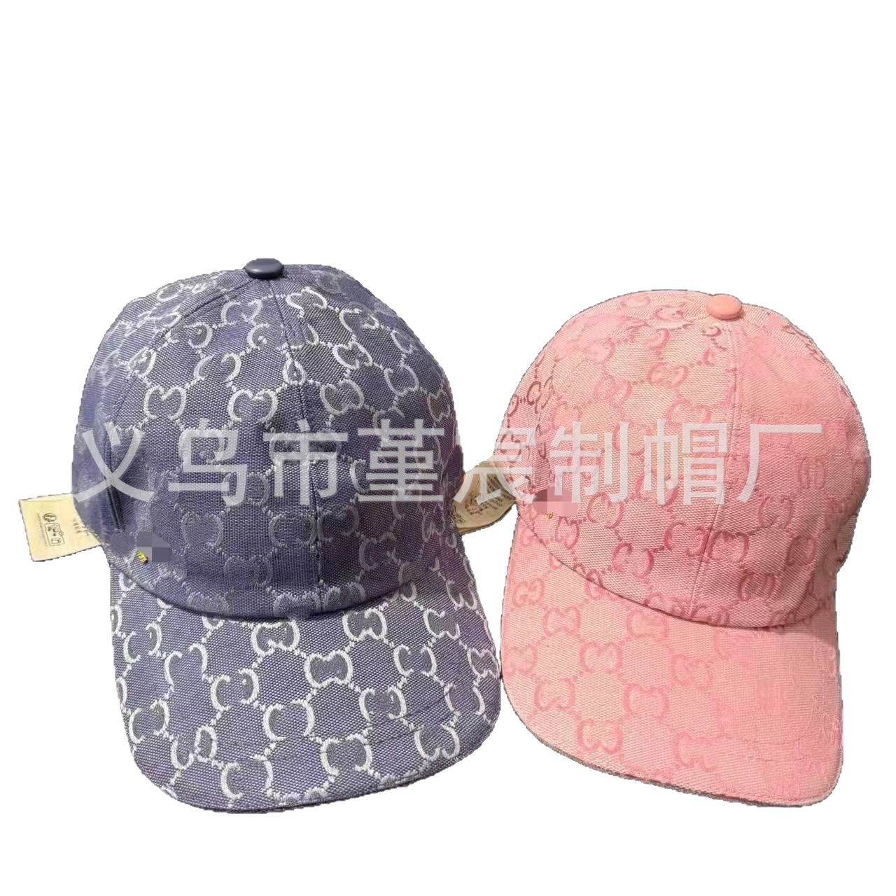 高端货金典款小标提花字母棒球帽男女欧美跨境时尚百搭鸭舌帽遮阳 5