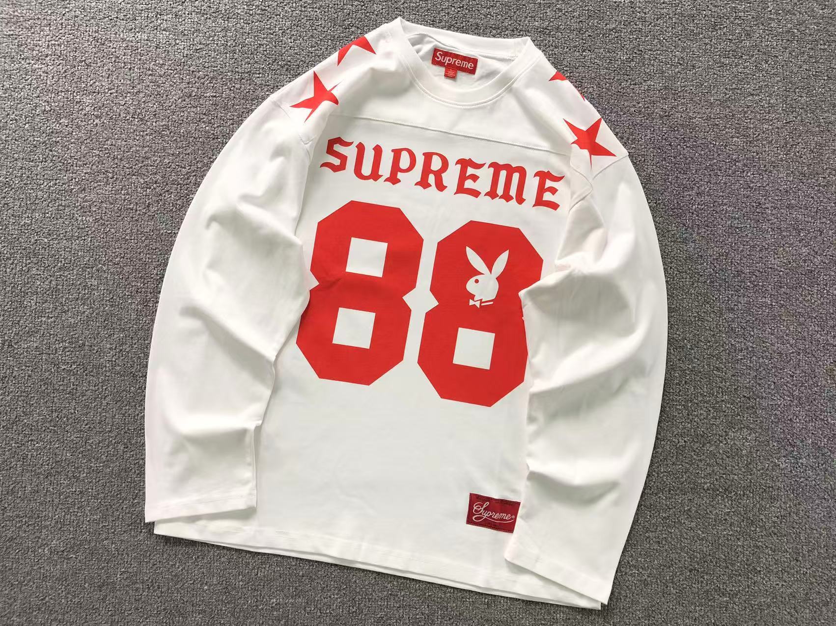 高版本supreme25SS 潮牌HOODED SWEATSHIRT 大LOGO加绒帽衫卫衣 16