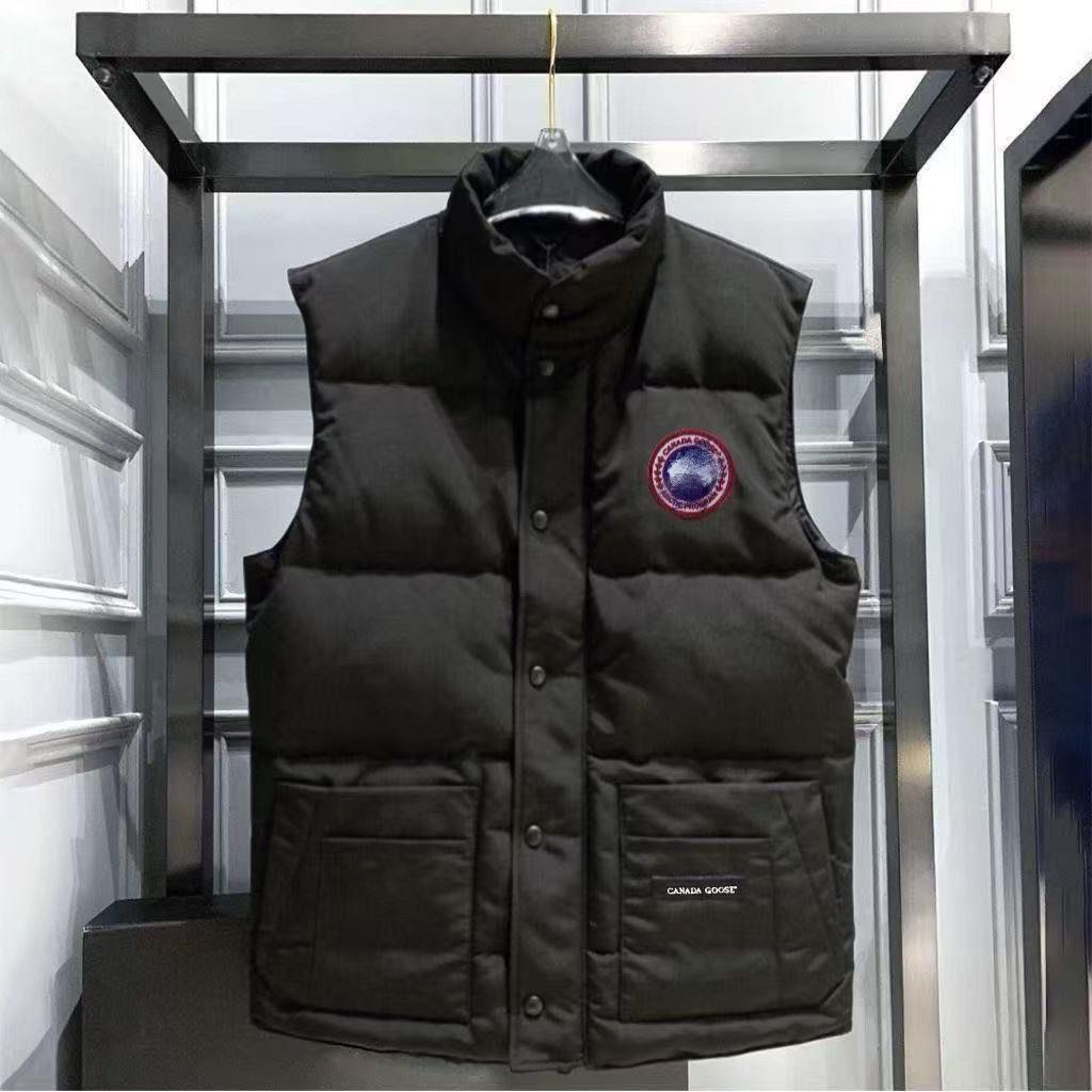 高版大鹅羽绒服男女外套白鸭绒保暖坎肩08远征情侣款无袖马甲 10