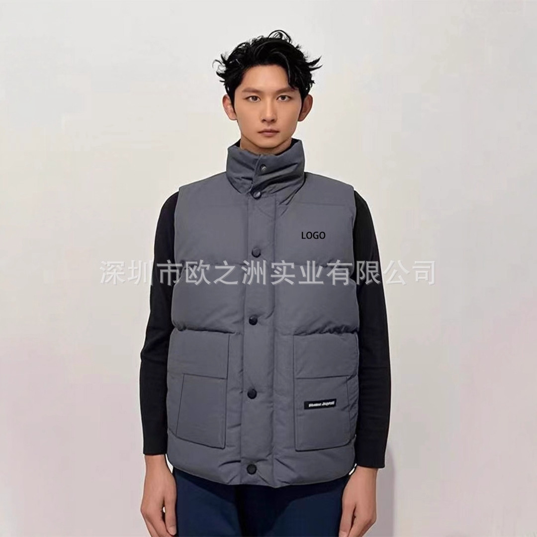 Palm Moose Men Gilet Body Warmer Puffer Down Vest男羽绒马甲 2