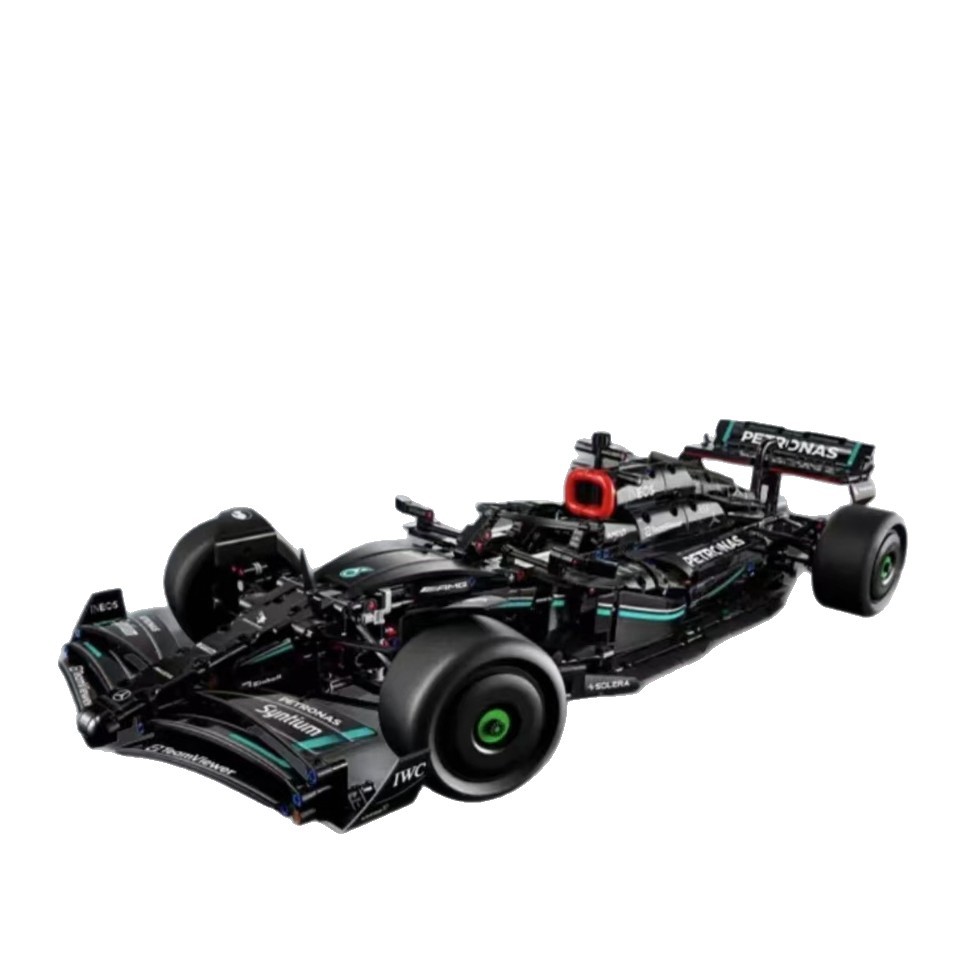 跨境兼容乐高42171方程式赛车1:8梅赛德斯奔驰F1拼装积木玩具 5