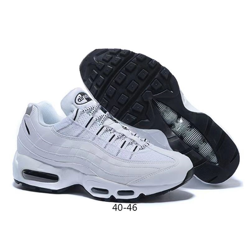 男式运动单鞋气垫减震户外休闲弹簧跑步鞋女鞋大码AIRMAX95跨境 26