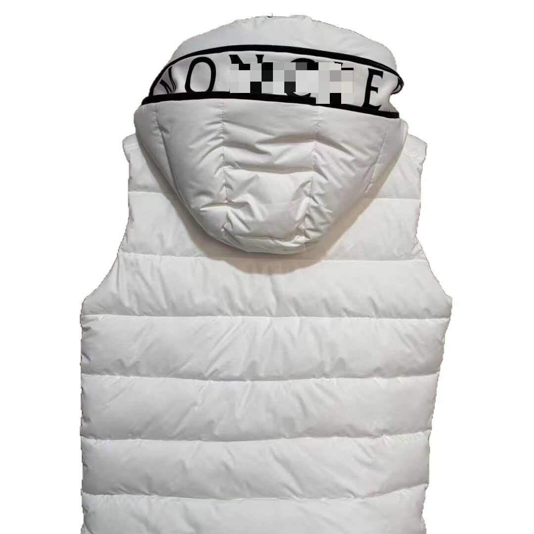 高品质高版蒙家男女新款马甲服连帽外穿休闲秋冬款棉服保暖背心坎 5