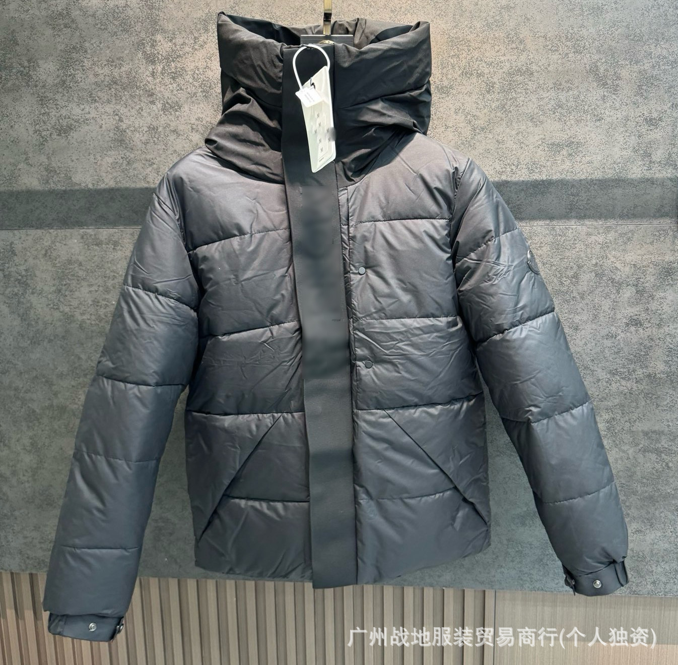 跨境高版本外贸M玛雅黑色经典羽绒服白鸭绒舒适保暖防寒连帽外套 31