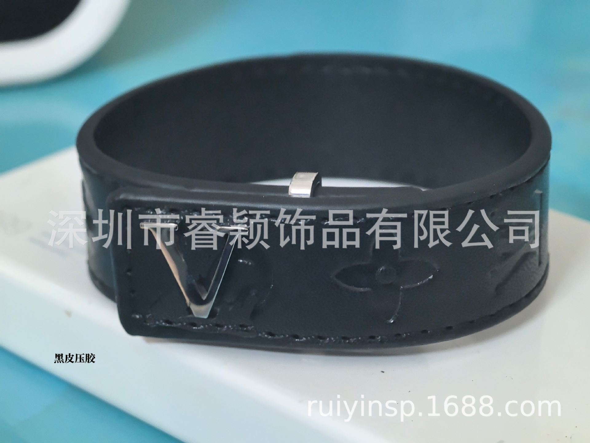 驴家手镯牛皮绳环系列几何型大牌同款中古拆皮独立包装亚马逊跨境 30