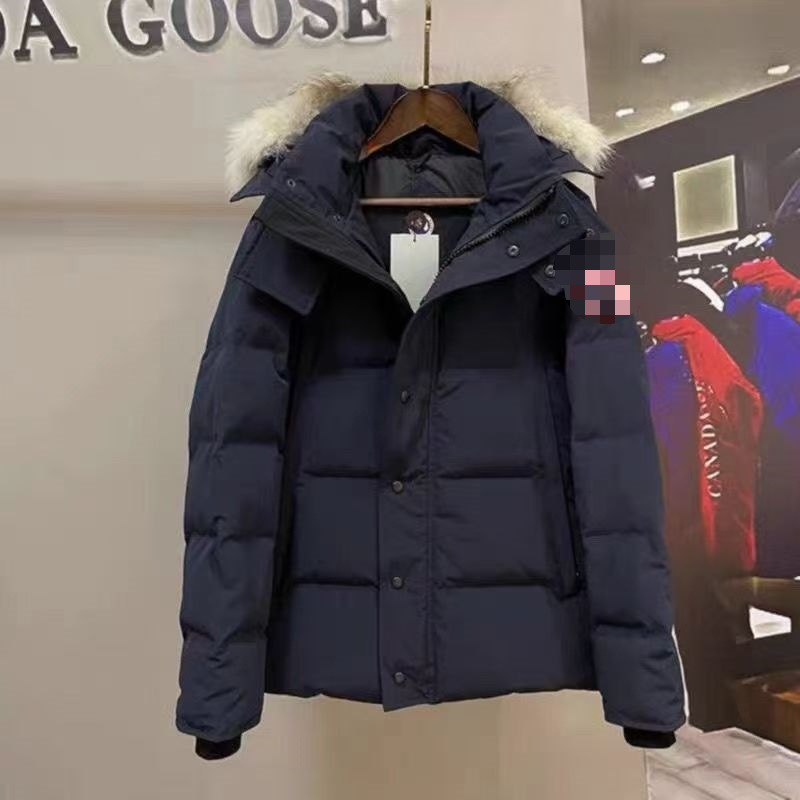 冬季正确版男款情侣派克棉服连帽加厚保暖防风时尚外套装 13