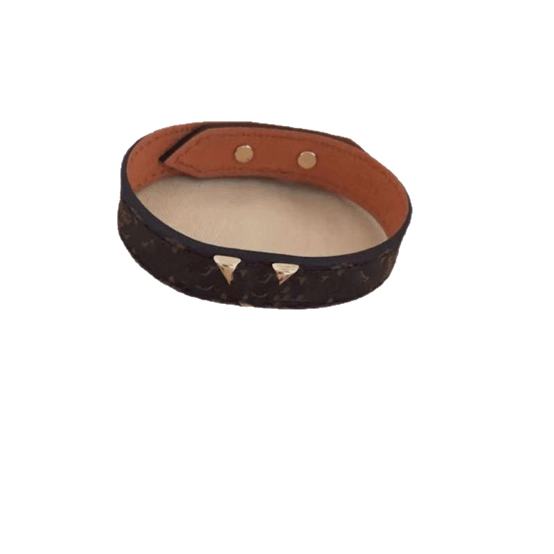 驴家手镯牛皮绳环系列几何型大牌同款中古拆皮独立包装亚马逊跨境 5