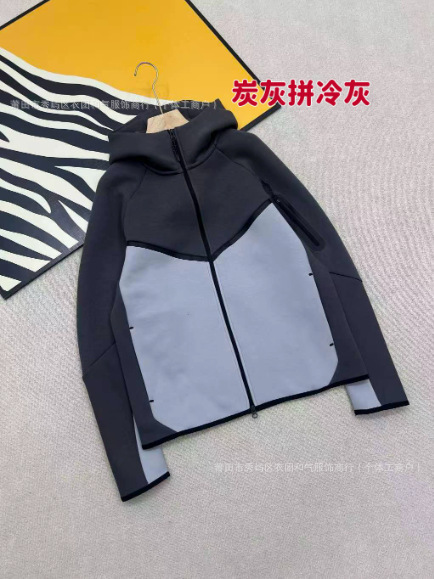 2025春秋休闲运动压胶科技拉链外套卫裤套装950和496 46