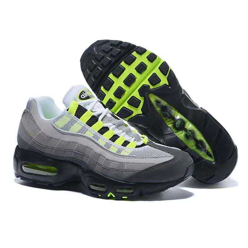 男式运动单鞋气垫减震户外休闲弹簧跑步鞋女鞋大码AIRMAX95跨境 3