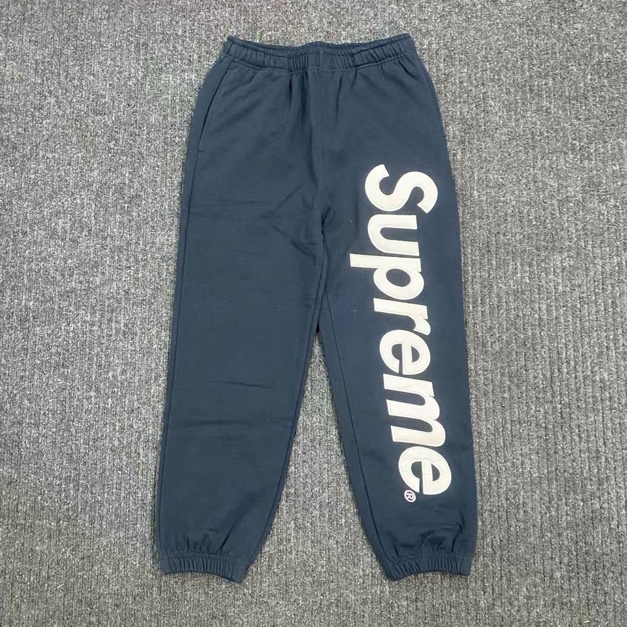 25FW SUPreme贴布BIG LOGO刺绣加绒重磅连帽卫衣男爆款秋冬款纯色 9