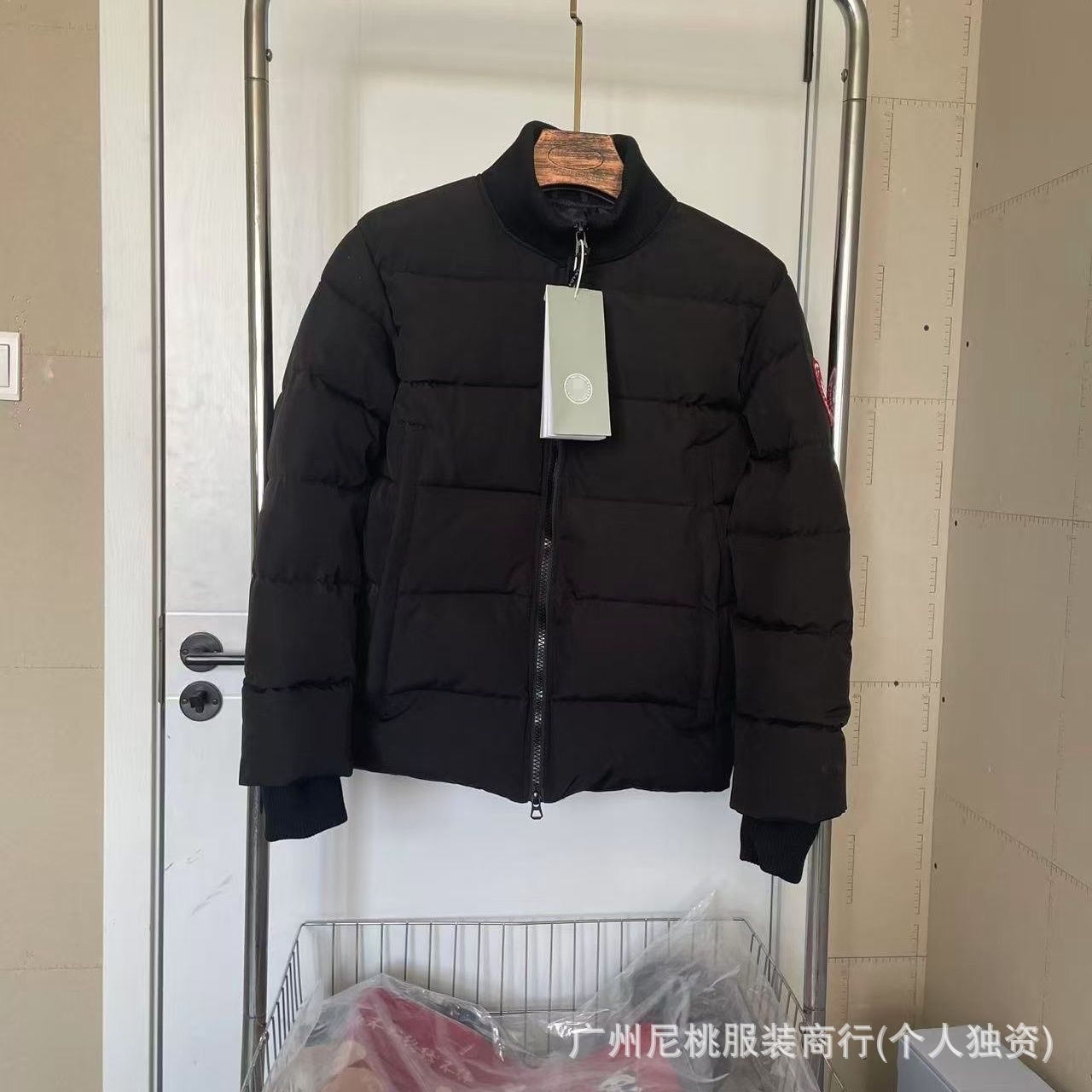 新款正确版鹅大口袋男女情侣派克棉服连帽加厚保暖防风外套 13