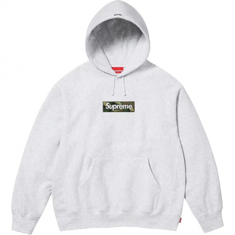 高版本supreme25SS 潮牌HOODED SWEATSHIRT 大LOGO加绒帽衫卫衣 70