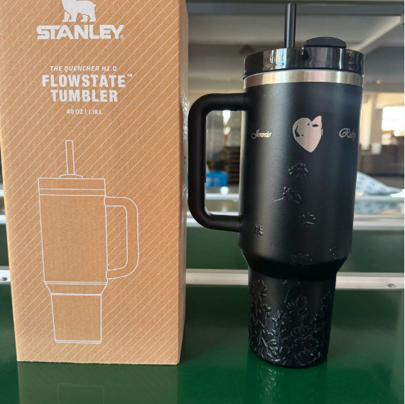 STANLEY海外原版不锈钢吸管杯美版大容量保温杯冷水杯子女冰霸杯 18
