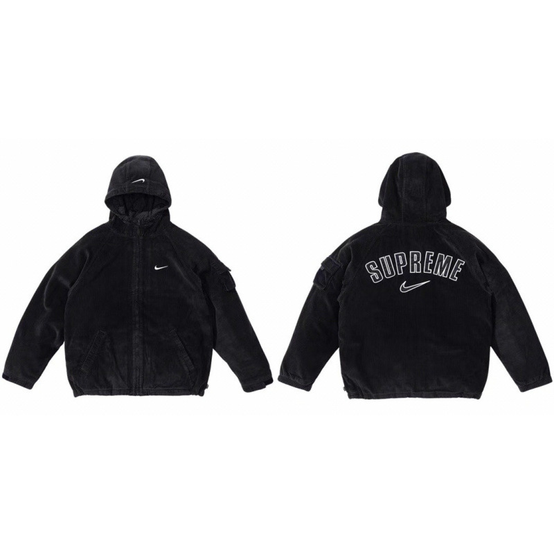 高版本supreme25SS 潮牌HOODED SWEATSHIRT 大LOGO加绒帽衫卫衣 51