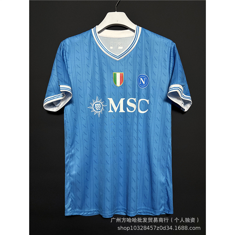 2526赛季短袖球衣皇马巴萨AC曼联切尔西迈阿密多特桑托斯足球服 63