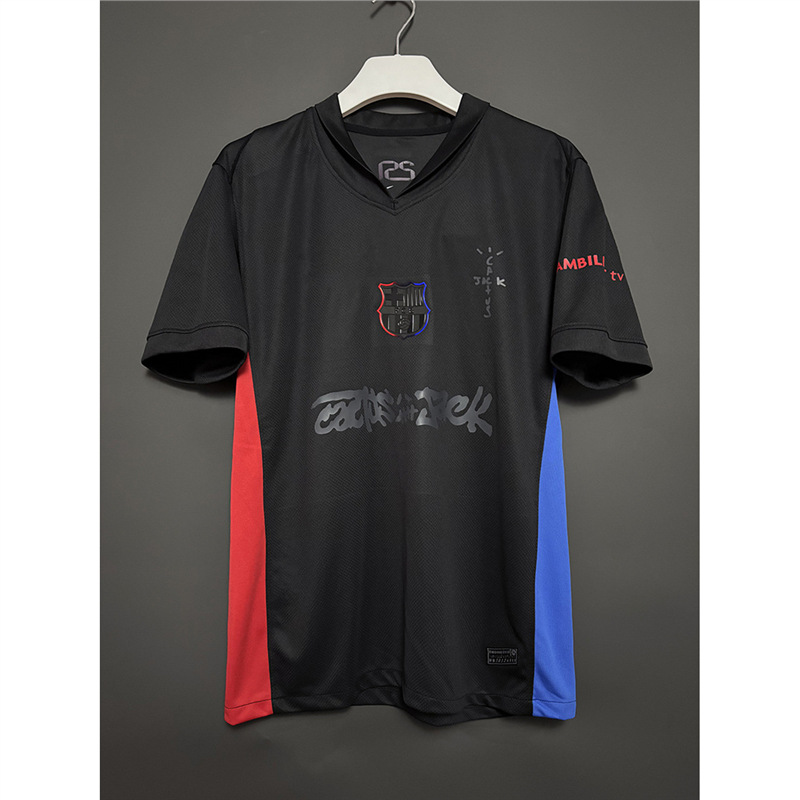 2526赛季短袖球衣皇马巴萨AC曼联切尔西迈阿密多特桑托斯足球服 38