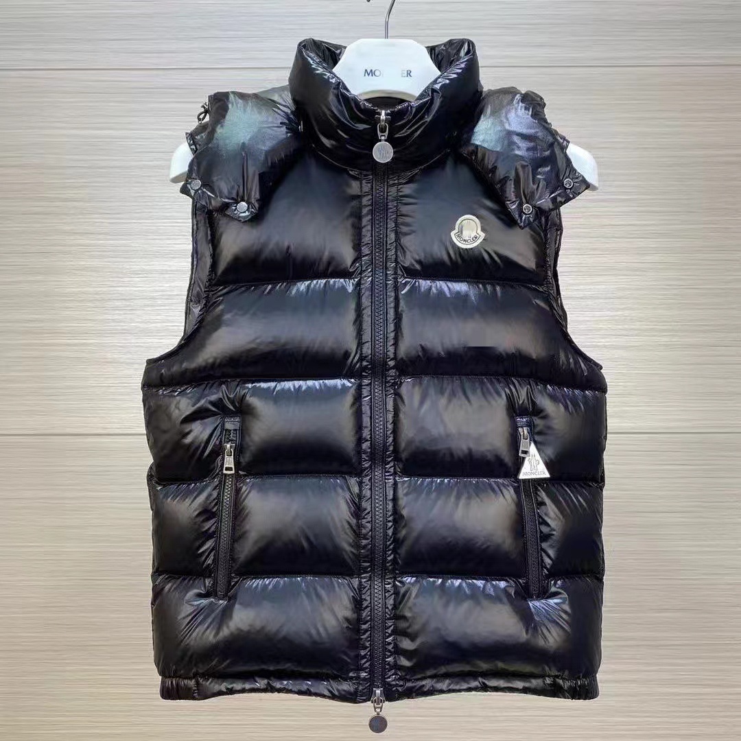 跨境高版本外贸M玛雅黑色经典羽绒服白鸭绒舒适保暖防寒连帽外套 20