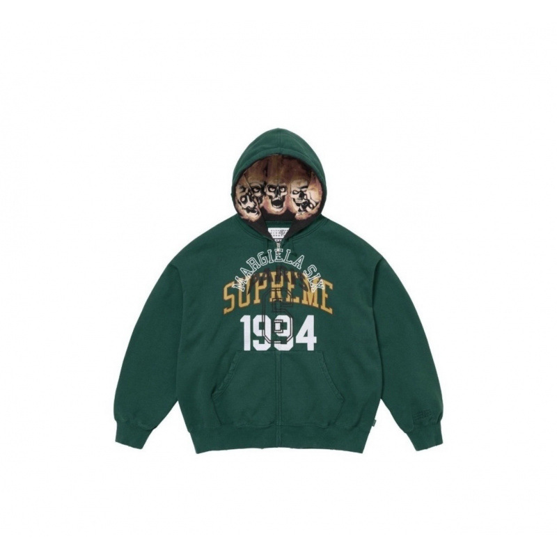 高版本supreme25SS 潮牌HOODED SWEATSHIRT 大LOGO加绒帽衫卫衣 69