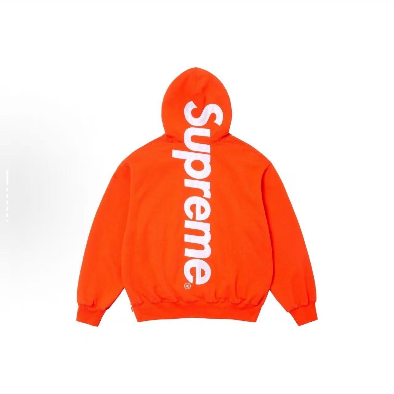 25FW SUPreme贴布BIG LOGO刺绣加绒重磅连帽卫衣男爆款秋冬款纯色 61