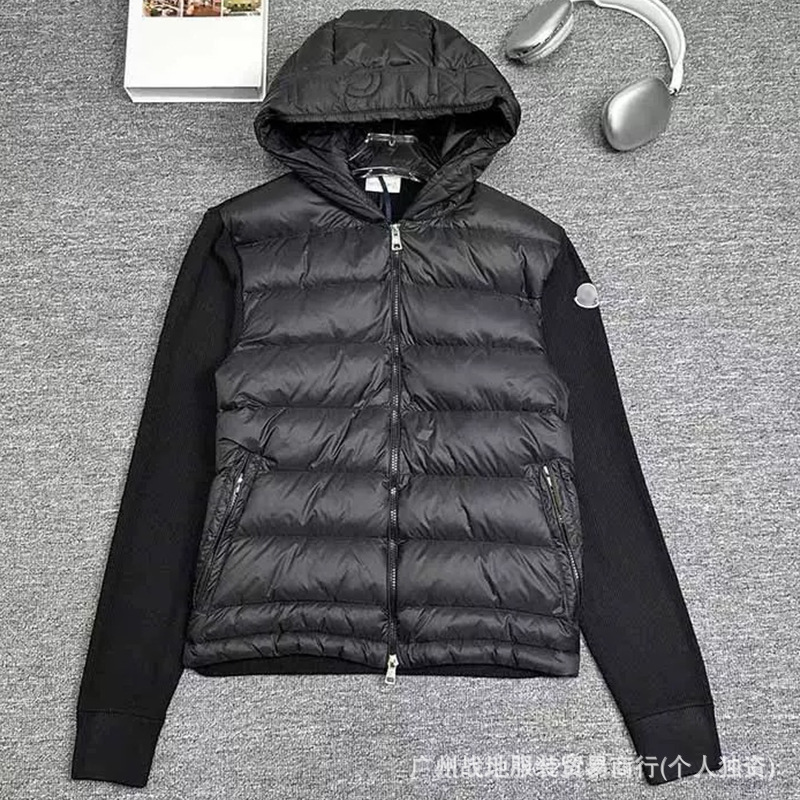 跨境高版本外贸M玛雅黑色经典羽绒服白鸭绒舒适保暖防寒连帽外套 14