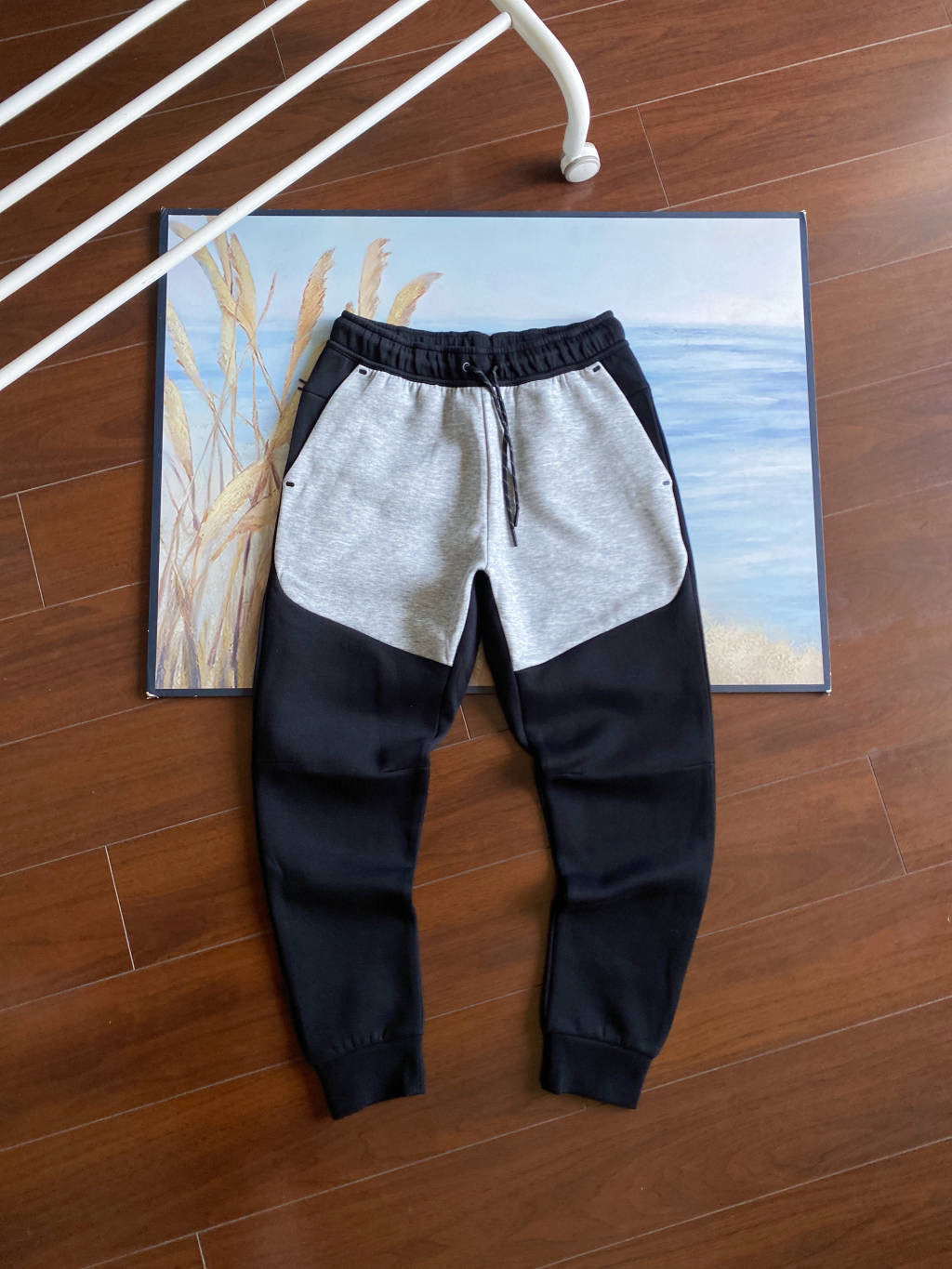 25春秋休闲运动压胶TECHFIEECE科技拉链套装外套卫裤950+496 27