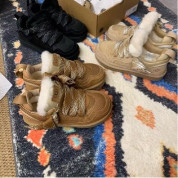 桑坡雪地靴梅尔休闲鞋桑坡海兰德系列低帮雪地靴女羊皮毛一体棉鞋 5
