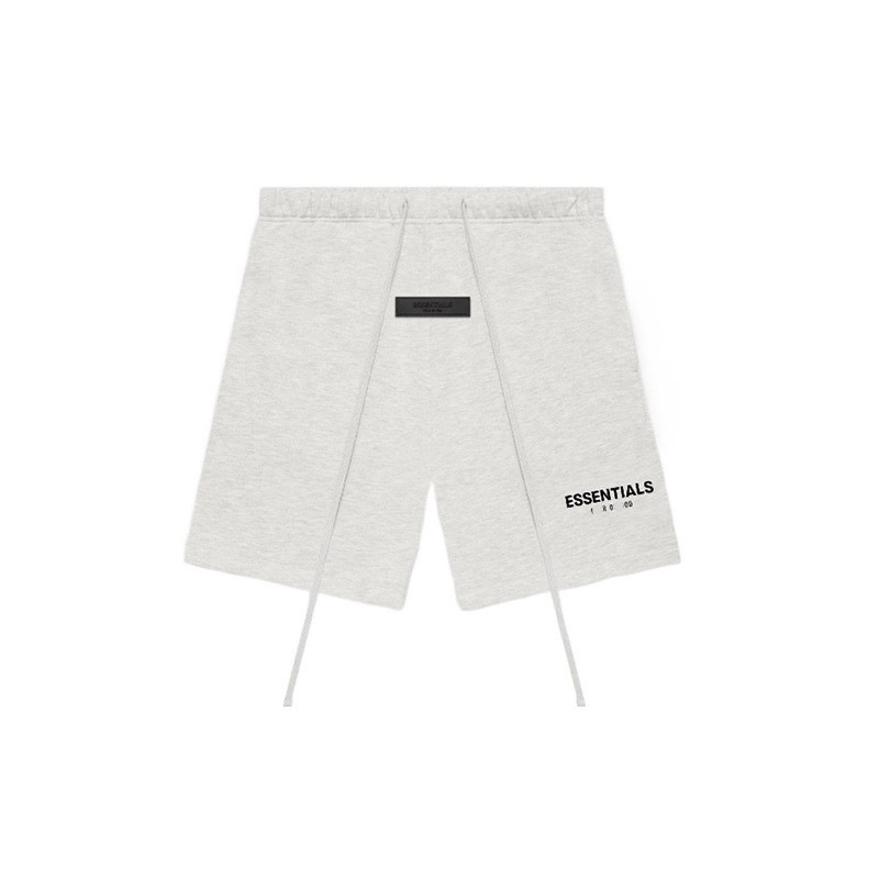 浅麻灰短裤