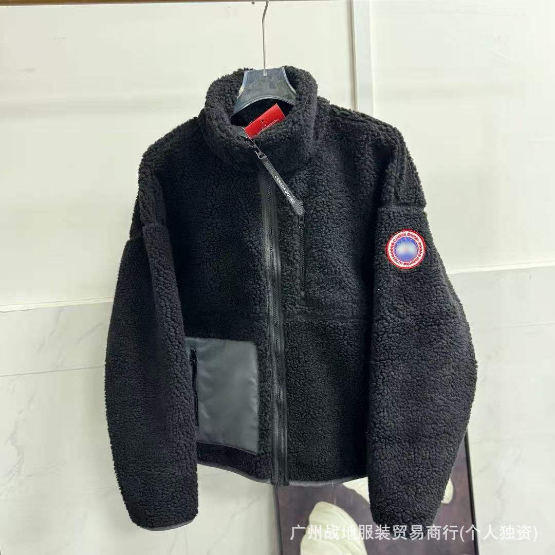 女款羊羔绒黑色