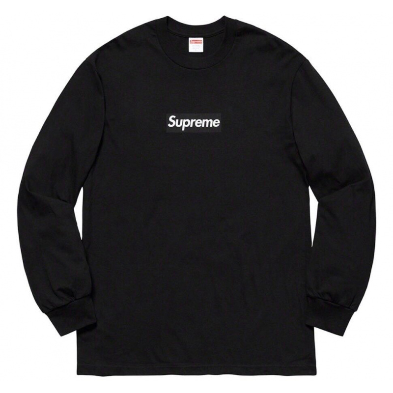 高版本supreme25SS 潮牌HOODED SWEATSHIRT 大LOGO加绒帽衫卫衣 90