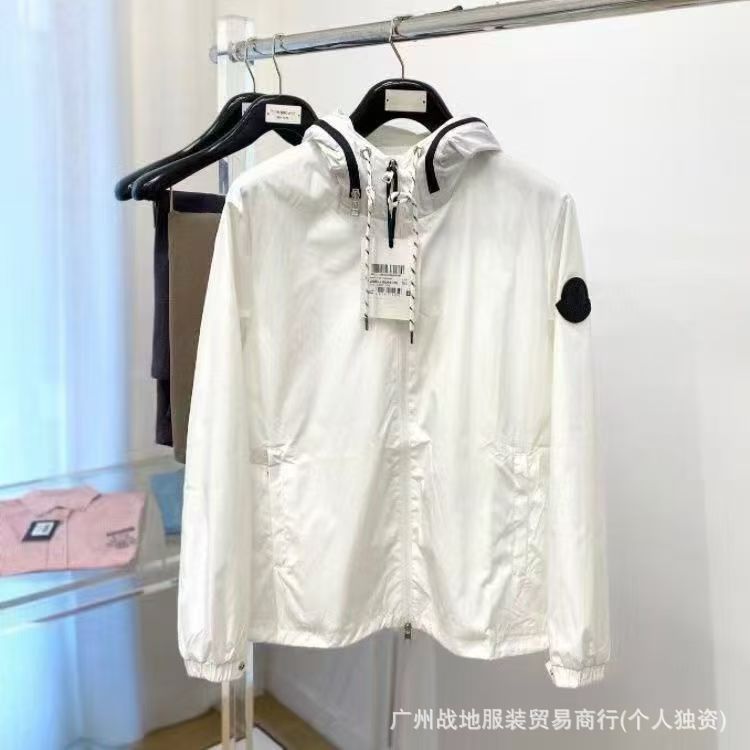 跨境高版本外贸M玛雅黑色经典羽绒服白鸭绒舒适保暖防寒连帽外套 36